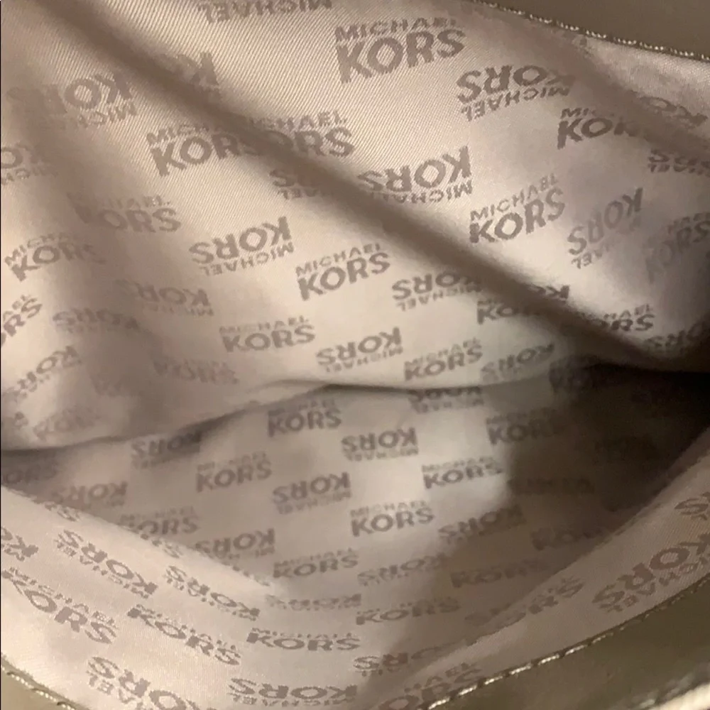 Michael Kors Kellen Saffiano Satchel Purse - Picture 15 of 16
